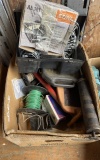 Wire and box of Misc.
