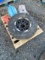 285/75 R16 8 Lug Moto Metal Rim and Gas Cans
