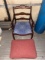Chair and Foot Stool