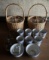 Wine Baskets, Cups and Bowls