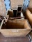 Wooden Boxes and Small Chain Binder