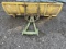 6 1/2ft Snow plow and Frame off John Deere