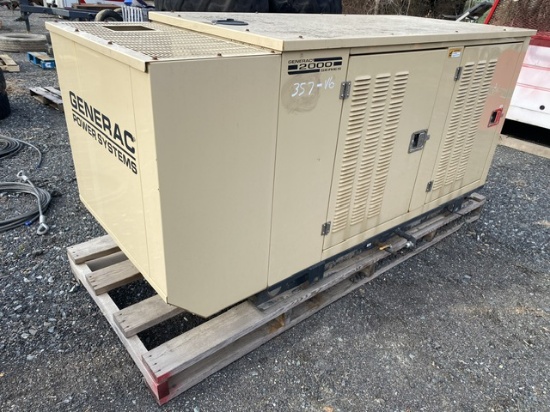 Generac 2000 Generator with V6 Engine