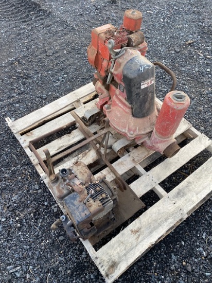 Water Pump and Small Engine
