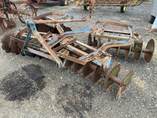 3pt Hitch 8 1/2’ Disk Harrow