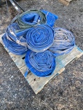 Pallet of Blue Hose