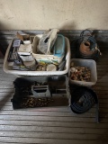 PVC Fittings, Water Pump, Box of Misc.