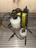 Backpack Sprayer and 2 Pump Sprayers