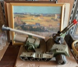 Big Bertha Army Tank and Picture Frames