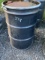 55 Gallon Metal Barrel