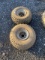 2 - 22x11.00-8 Tires on 4 Lug Rims