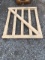 Wooden Farm Gate 43” wide x 4’ Tall