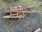 Metal Pipe Rack Stand in the Ground