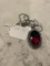 Ametrine Pendant Necklace with Chain German Silver