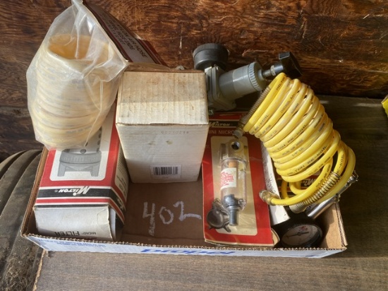 Box of Air Tank Accessories