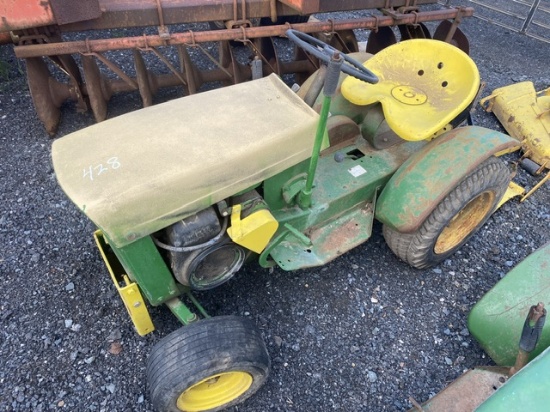 John Deere 110 Riding Mower with Blade