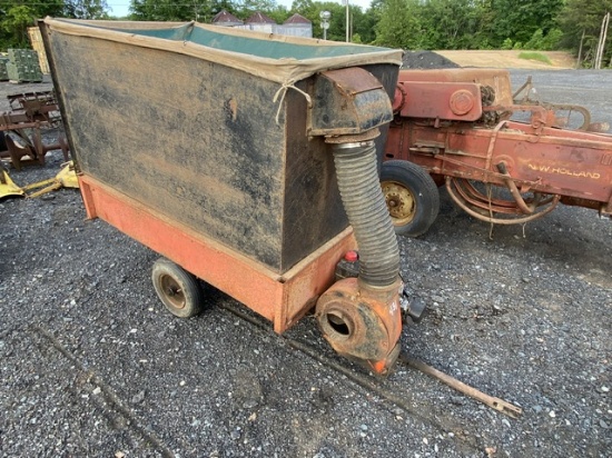 Grass Catcher/Leaf Vac with 5hp Engine