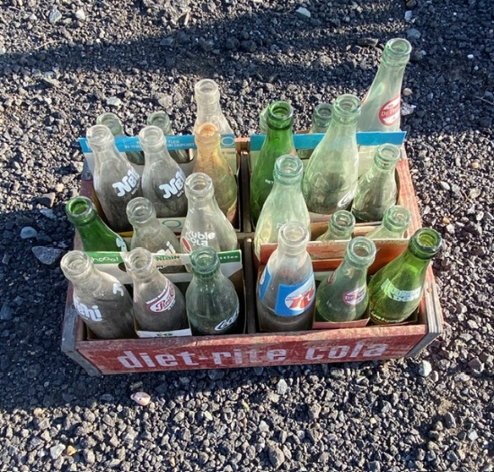 Antique Glass Bottles