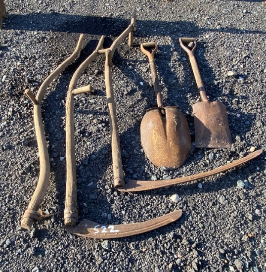 Antique Sickles and Shovels