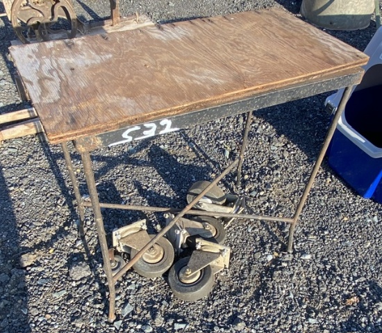 Table and Caster Wheels