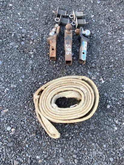 Tow Strap and Trailer Hitches