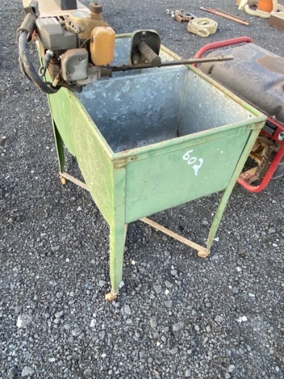 Wash Tub and Hedge Trimmer