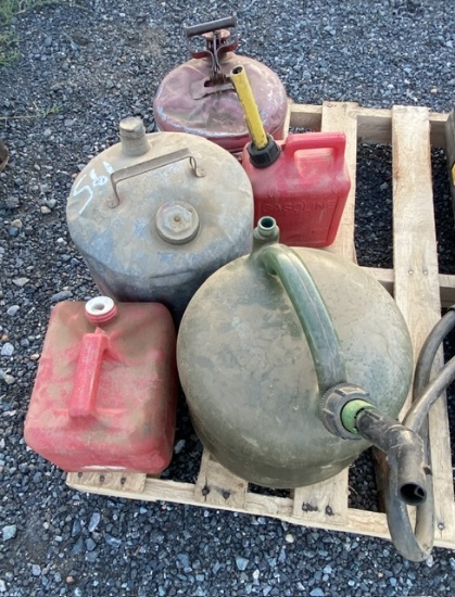 5 Gas Cans