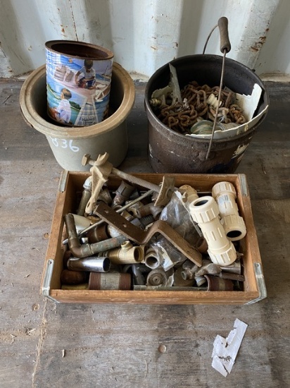 Chain, Pipe Connectors, Nails, Etc.