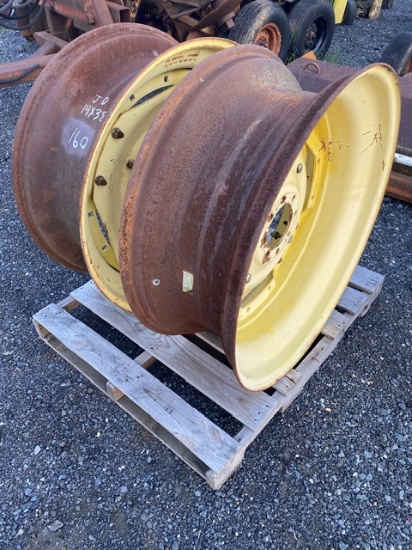 John Deere 14” x 38” Rims, 8 Lug