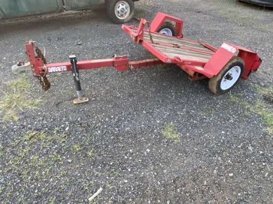 Single Axle Tilt Trailer 48” x 79”