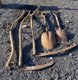 Antique Sickles and Shovels