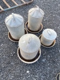 4 Poultry Waterer’s