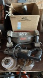 Sawzall, Bench Grinder, Grease Gun and Blades