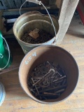 Bucket of Hardware and Nails