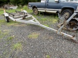 Single Axle Galvanized Boat Trailer