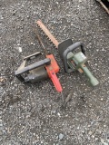 Hedge Trimmer and Electric Saw