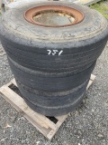 4 Tires and Wheels 10.00 x 15