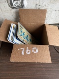 Box of License Plates