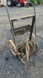 Torch Cart with Hoses and Gauges