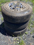 3 Tires and Wheels, 5 Lug, 235/75R15