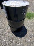 55 Gallon Metal Barrel