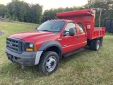 2007 Ford F450 Dump with Boss SnowPlow