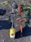 Gas Weed Eater and Electric Weed Eater