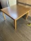 Wooden Square Table 42”x42”x27 1/2” Tall
