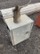 Metal Cabinet and Oil Can