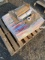 Pallet of White Flagging Tape