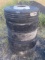 5 Tires and Rims 8 Lug, 245/70R19.5