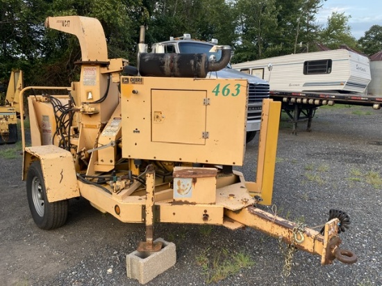 Wood Chuck W/C-17 Chipper With John Deere Diesel Engine