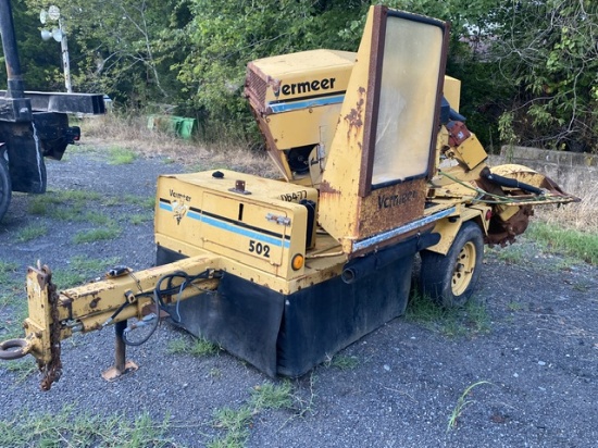 Vermeer 502 Stump Grinder