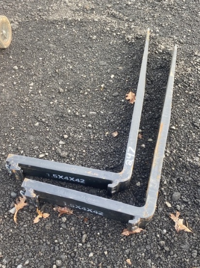 Pallet Forks 1.5” x 4” x 42”